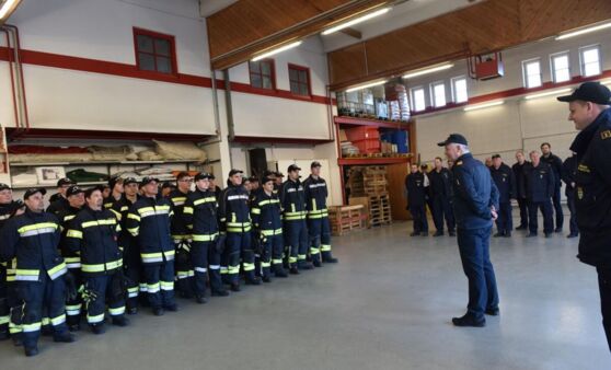 Feuerwehr trainierte in Ernsthofen Atemschutz