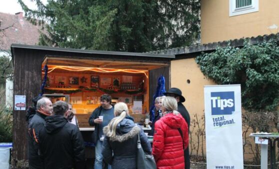 Steyrer Tips-Team lud zum Benefiz-Adventstand