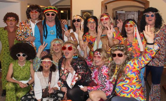 Sportler-Maskenball beim Gasthaus Rohrauer