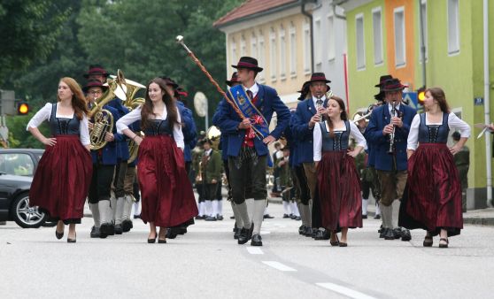 Musik auf höchstem Niveau bei der Marschwertung im Rahmen des Bezirksmusikfestes in Prambachkirchen