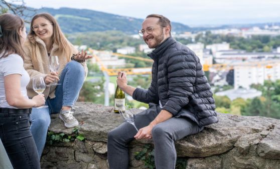 Das war Wein am Berg in Linz