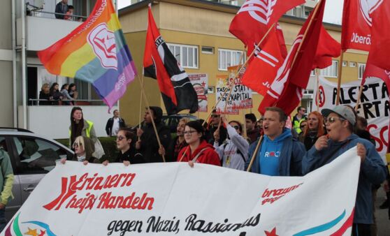Antifa-Demo Braunau