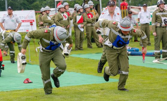 Bezirksleistungsbewerb der Feuerwehren in Geretsberg