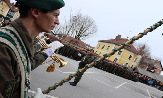 Angelobung in Mattighofen