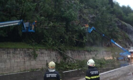 Sturmschäden in Bad Ischl