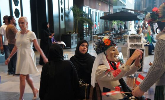 Glöckler und Fetzen versetzten Dubai ins Staunen