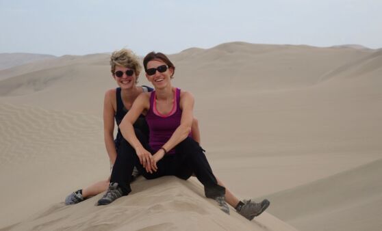 Zwei Gmunderinnen reisten per Rad durch Südamerika