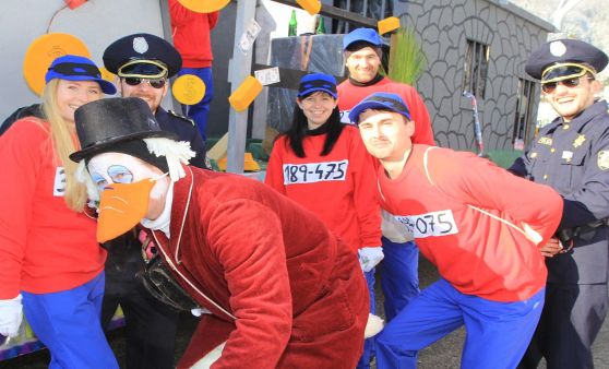 Faschingsumzug in Neukirchen/Altmünster