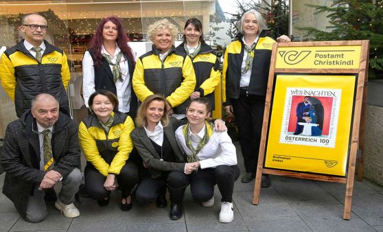 Eröffnung des Sonderpostamtes Christkindl