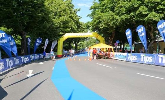 Heimsiege beim Triathlon in Wels