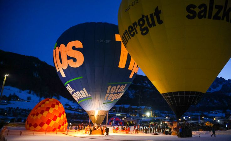 Nacht der Ballone in Gosau