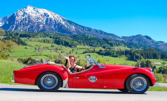 Über 100 Oldtimer bei der Lions Classic in Bad Hall