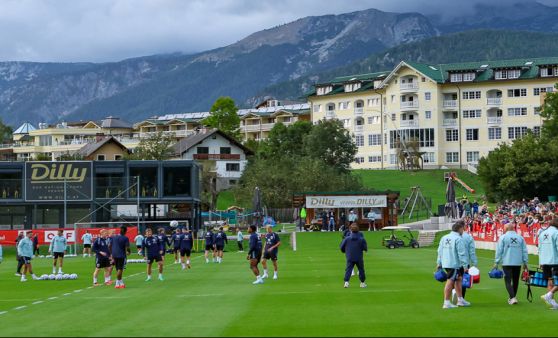 Öffentliches Training des ÖFB Nationalteams in Windischgarstn