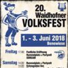 Die Stadtkapelle Waidhofen an der Ybbs lässt das Waidhofner Volksfest wieder aufleben