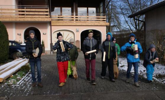 Ratschen in Gschwandt