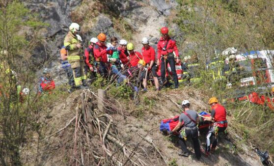 Große Einsatzübung Themis in Ebensee