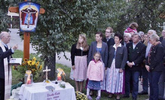 Marterlsegnung in "Dorf"