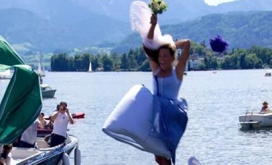 Dirndlflugtag in Gmunden