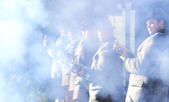 Altjahres-Hinausschießen in Gmunden