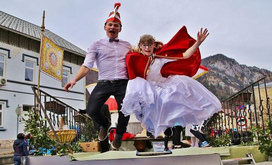 Faschingsumzug in Ebensee