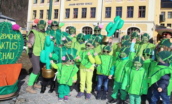 Kinderfaschingszug in Bad Ischl