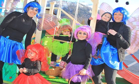 Kinderfaschingszug in Ebensee