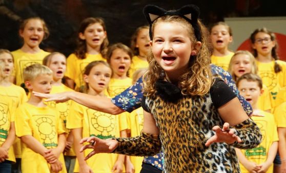 Volksschulchor Gschwandt beim Bundesjugendsingen in Graz