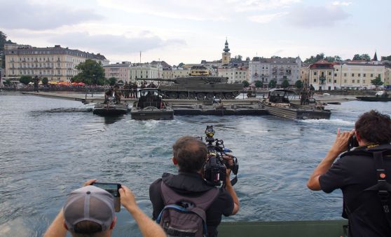 Bundesheerangelobung in Gmunden