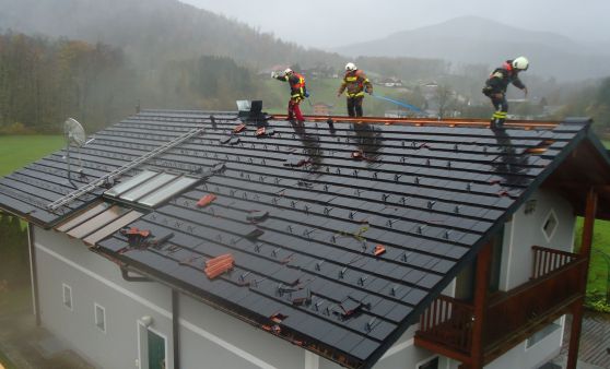 Über 100 Sturmeinsätze in Bad Ischl