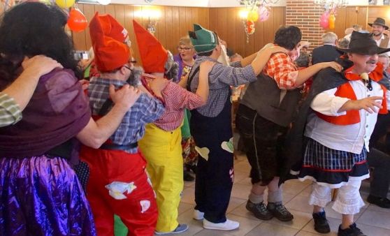 Faschingsnachmittag des Pensionistenverbandes Gschwandt