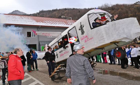 Faschingsumzug in Ebensee