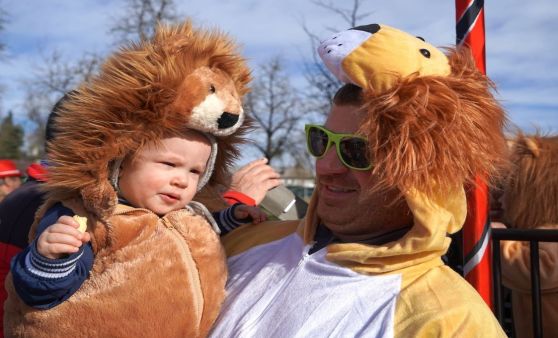 Faschingsumzug in Gschwandt