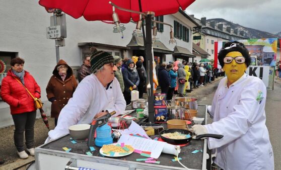 Großer Faschingsumzug in Ebensee