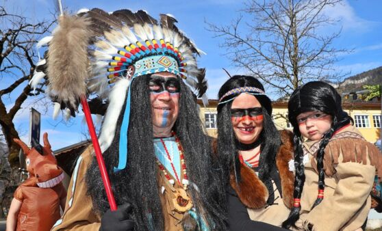 Faschingsumzug am Faschingdienstag in Bad Goisern
