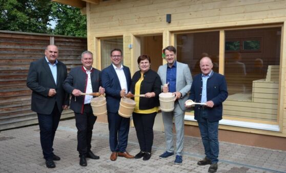 So sieht die erneuerte Sauna Hausmening aus