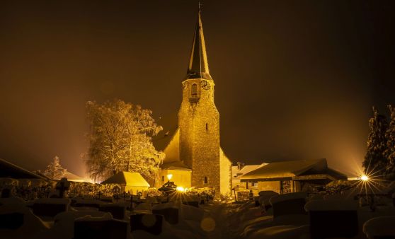 Winternachtfotos aus St. Georgen am Walde und Königswiesen