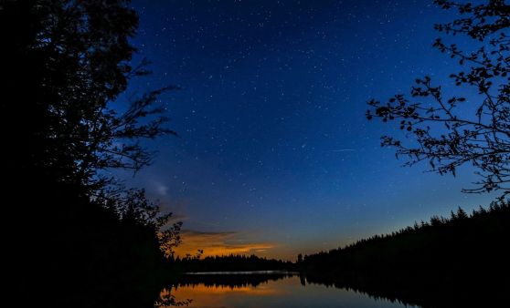 Sternenhimmel am Schlesingerteich
