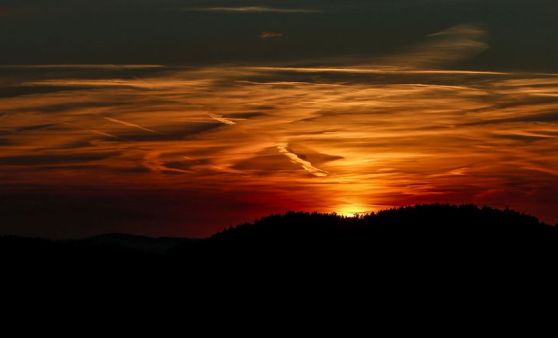 Herrliche Sonnenuntergänge in St. Georgen am Walde!