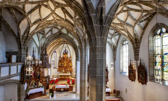 Pfarrkirche Königswiesen in der Lebensregion Mühlviertler Alm