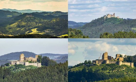 Ruine Ruttenstein in Pierbach in der Lebensregion Mühlviertler Alm