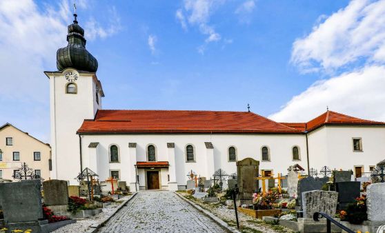 Pfarrkirche Liebenau in der Lebensregion Mühlviertler Alm