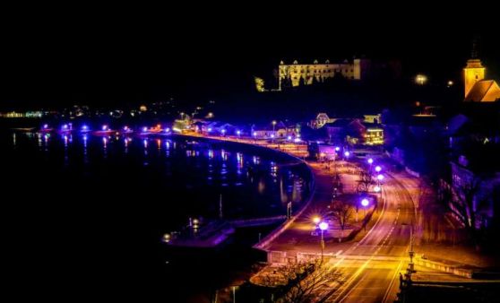 Wunderbare Weihnachtsbeleuchtung in Grein!