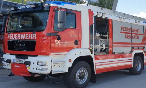 Neues Tanklöschfahrzeug für die Feuerwehr Kematen am Innbach