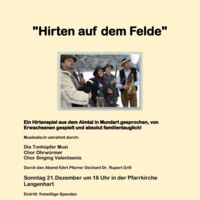 Hirten auf dem Felde