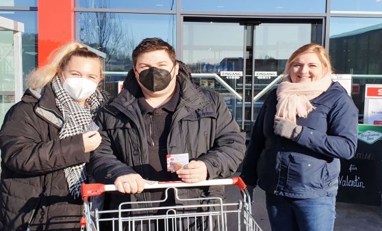 Süße Valentinsgrüße