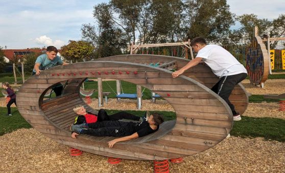 Feuerwehrjugend testet Motorik Arena