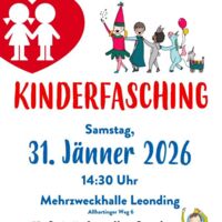Kinderfasching der Kinderfreunde Leonding