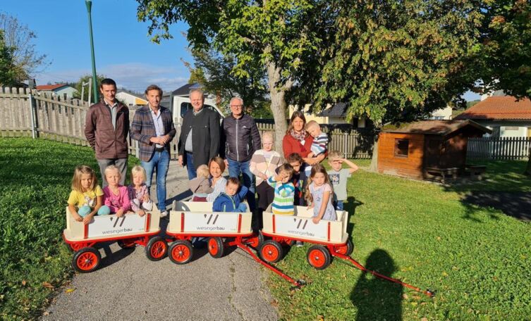 Bollerwagen für den Kindergarten