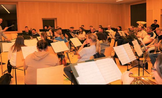 Allererste Probe im NEUEN Probeheim!