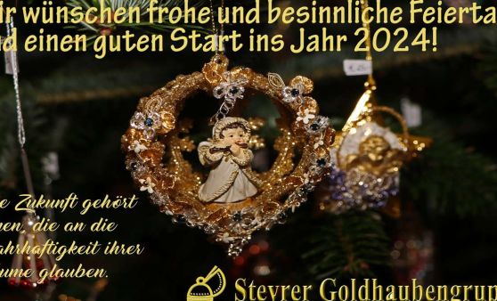 Frohe Weihnachten und ein glückliches neues Jahr!